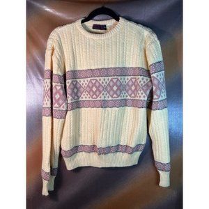 Vintage 1970’s sweater. Anthony Foxx. Chest‎ 40” yellow. Box Q